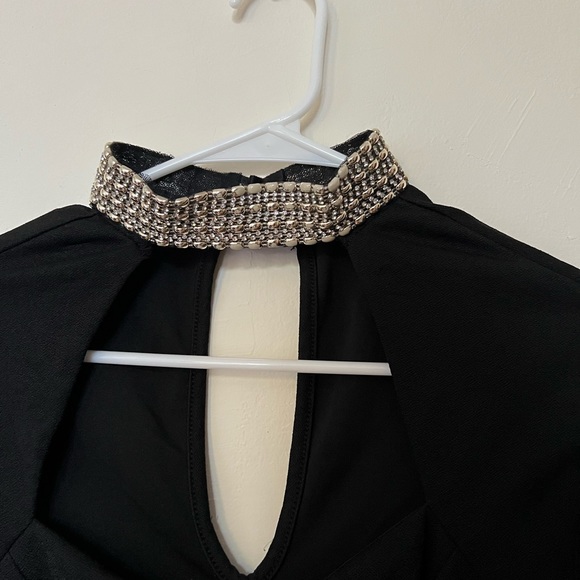 Women’s Black Bodycon Midi Dress - Picture 4 of 6